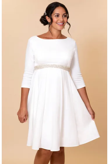 فستان تيفاني روز قصير على شكل حرف A