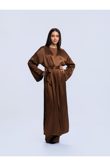 Elevated Kimono - MOCHA BROWN