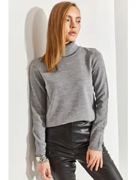 Women's Turtleneck Knitwear Sweater