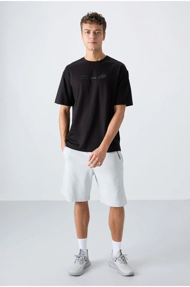 TOMMY Oversized Cotton-Polyester Crew Neck T-Shirt