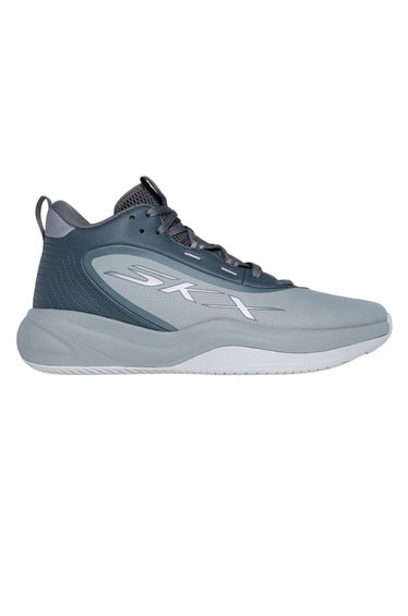 Skechers Mens League Leather Basketball Shoes - Grey