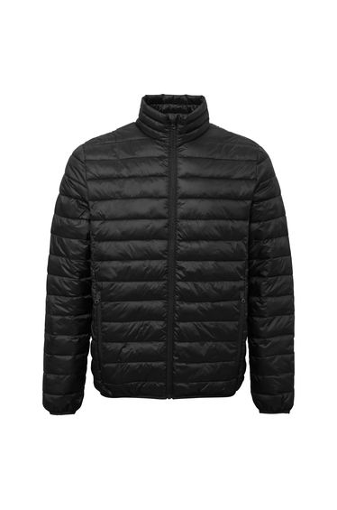 2786 Mens Terrain Long Sleeves Padded Jacket - Black