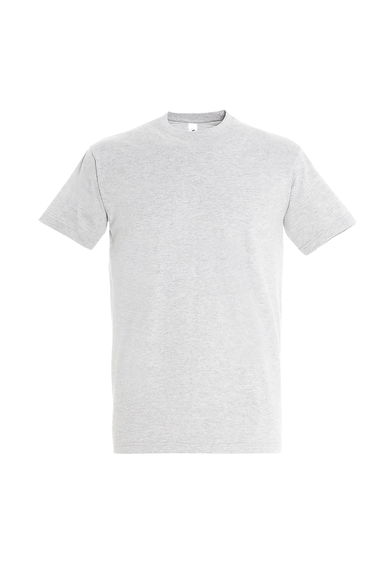 SOLS Mens Imperial Heavyweight Short Sleeve T-Shirt - Ash