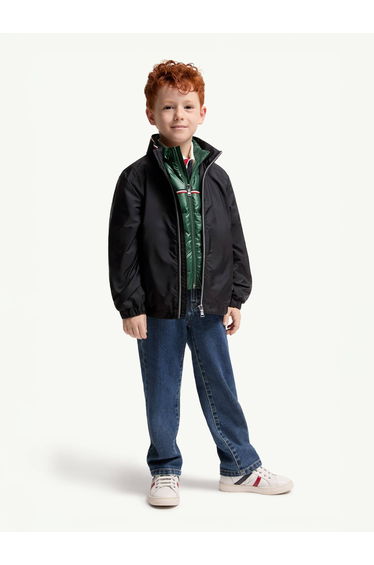 Moncler Enfant Boys Hilmi Jacket in Black