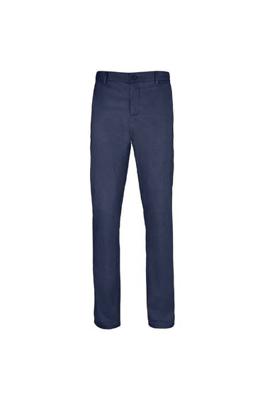 SOLS Mens Jared Stretch Slim Suit Trousers - French Navy
