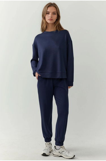 Elastic Waist Modal Touch Jogger Pants
