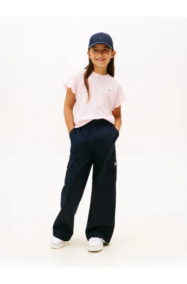 Tommy Hilfiger Girls Essential Top in Pink