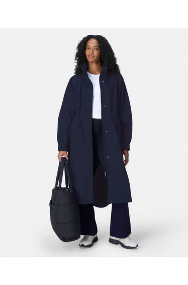 Motion Technical Longline Parka Navy Blue