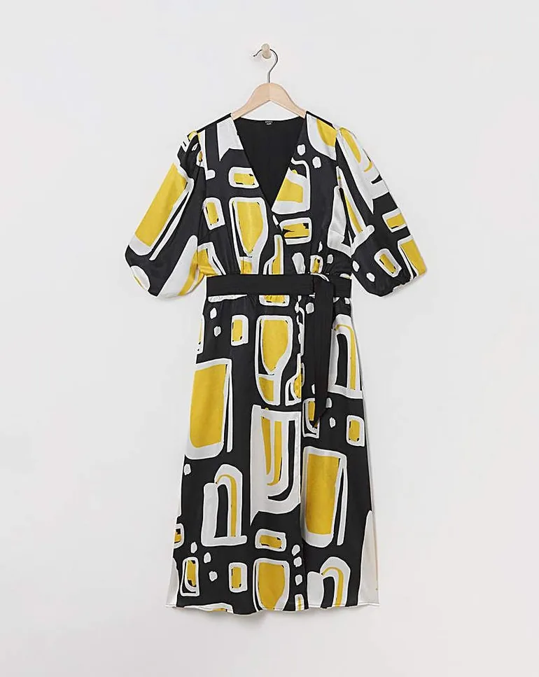 Joanna Hope Wrap Belt Dress