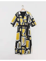 Joanna Hope Wrap Belt Dress
