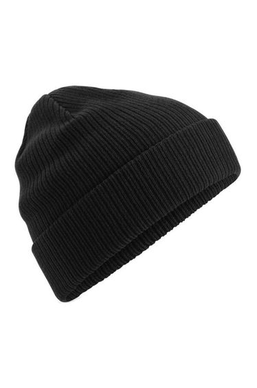 Beechfield Organic Cotton Beanie - Black