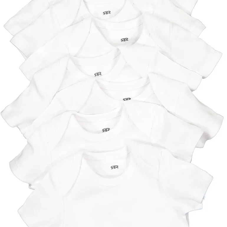 Pack of 7 Cotton Short-Sleeved Bodysuits - 1