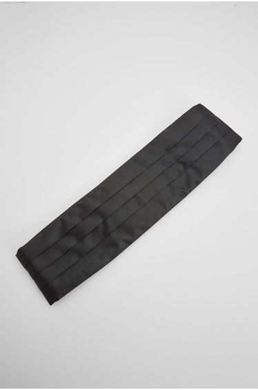 Black Plus & Tall Cummerbund