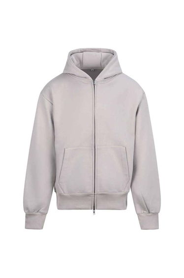 Awdis Unisex Adult Signature Heavyweight Oversized Full Zip Hoodie - Natural Stone