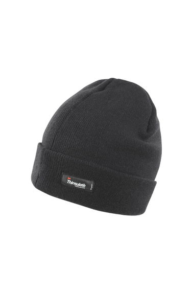 Result Unisex Lightweight Thermal Winter Thinsulate Hat (3M 40g) - Black