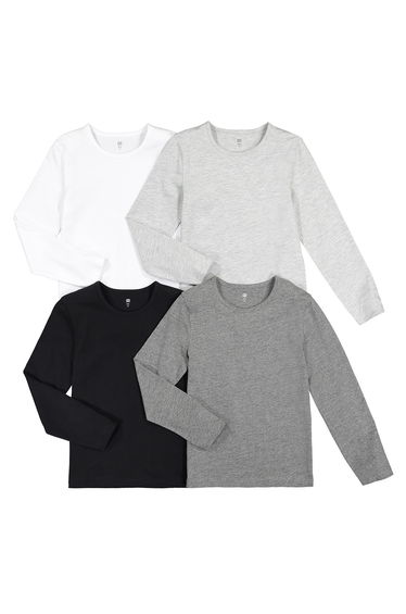 Pack of 4 T-Shirts in Cotton