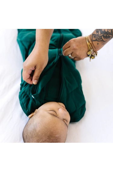 Baby Gently Weighted Green Swaddle Newborn