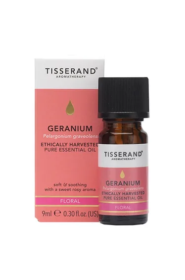 Tisserand Aromatherapy Ethically Harvested Geranium Essential Oil 9ml