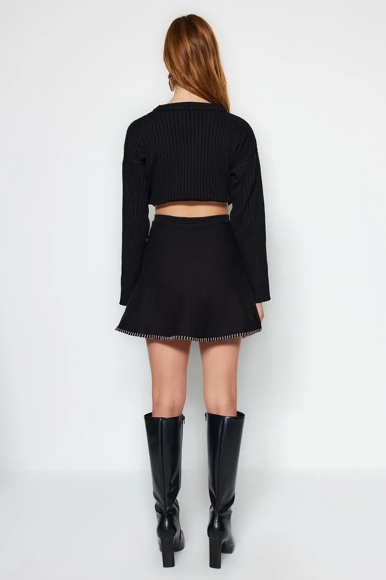 Skirt - Black - Mini - 4