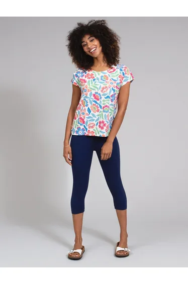 Holt Cropped Leggings Midnight