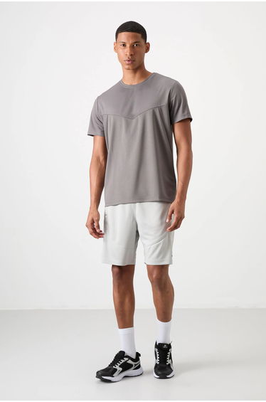 TOMMY Men's Solid Polyester Crew Neck T-Shirt