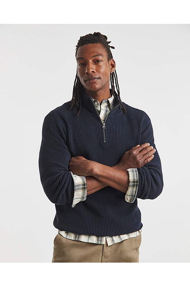 Fisherman 1/4 Zip Knitted Jumper