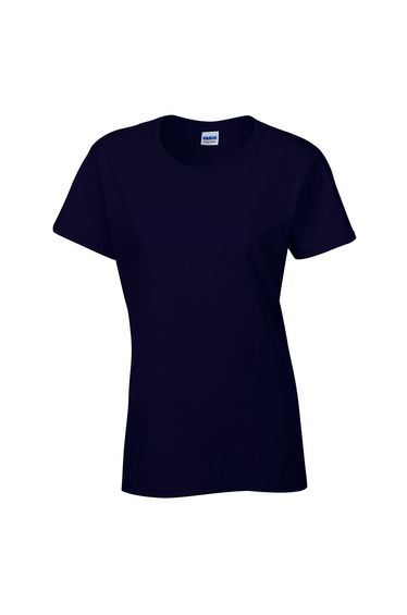 Gildan Womens/Ladies Heavy Cotton Heavy Blend T-Shirt - Navy