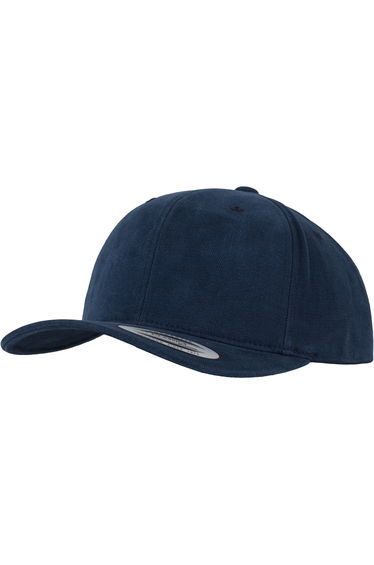 Flexfit by Yupoong Brushed Twill Mid-Profile Cap - Navy