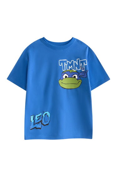 Teenage Mutant Ninja Turtles Boys Leonardo Short-Sleeved T-Shirt - Blue