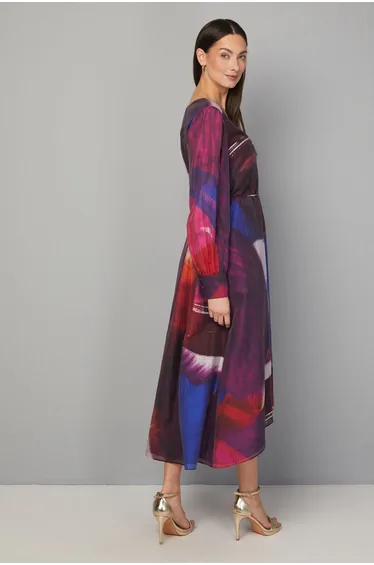Abstract Trapeze Dress