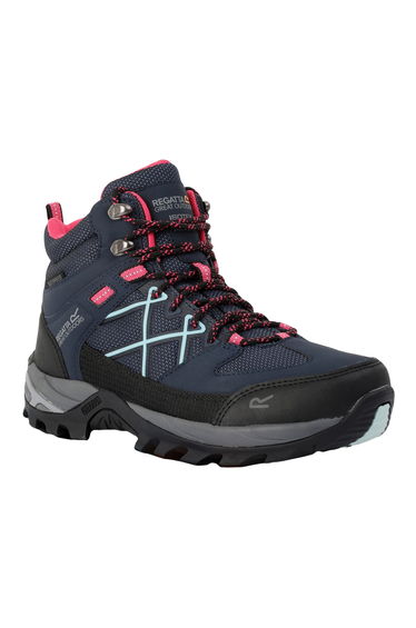 Regatta Womens/Ladies Samaris III Walking Boots - Navy/Pink
