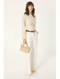 DRAPED BLOUSE - 2