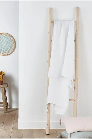 غطاء قطن موسلين - أخضر