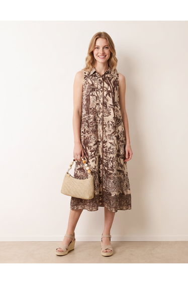 Midi Shirt Dress