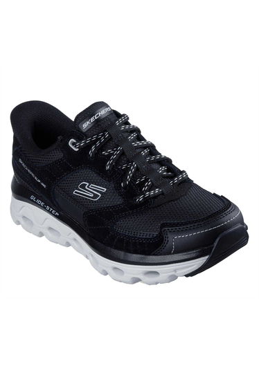 Skechers Womens/Ladies Paradisevalley Glide-Step Trainers - Black