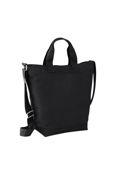 Bagbase Canvas Shopper Bag - Black