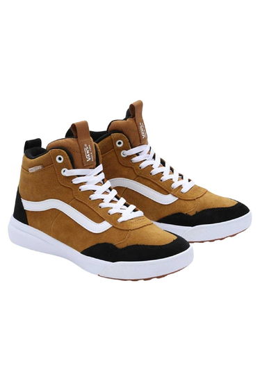 Vans Mens Range Exp Leather Trainers - Brown