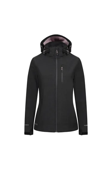 Trespass Womens/Ladies Lorimer DLX Softshell Jacket - Dark Grey Marl
