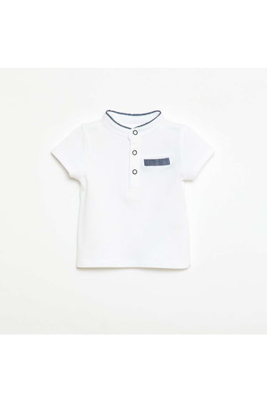 Short-Sleeve Polo Shirt WHITE