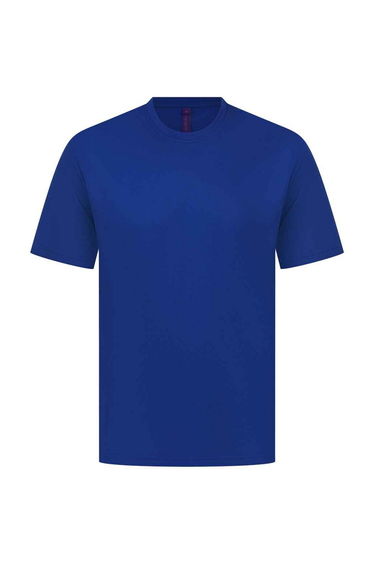 Henbury Unisex Adult CoolPlus Moisture Wicking T-Shirt - Royal Blue