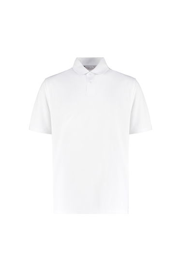 Kustom Kit Mens Cooltex Plus Pique Polo - White