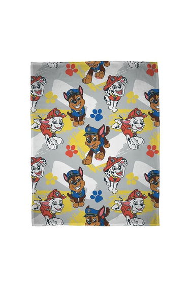 Paw Patrol Splodge Fleece Blanket - Multicoloured