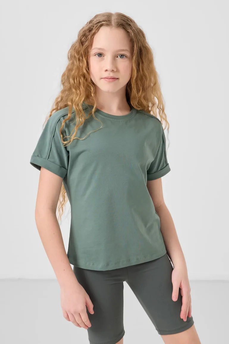 TOMMY Youth Unisex Cotton Elastane T-Shirt - 1