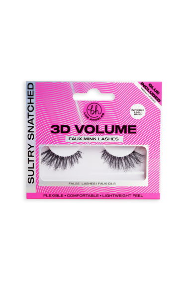 BH Los Angeles 3D Faux Mink Volume Lashes Sultry Snatched