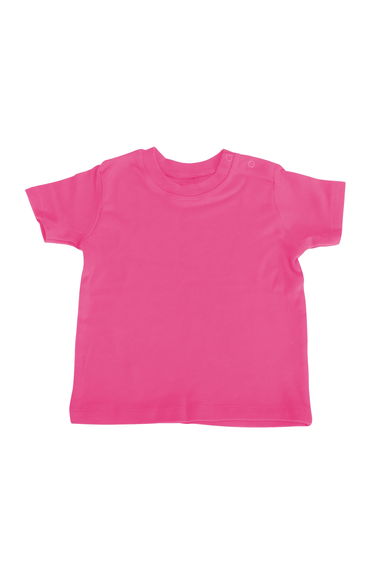 Babybugz Baby Short Sleeve T-Shirt - Organic Fuchsia