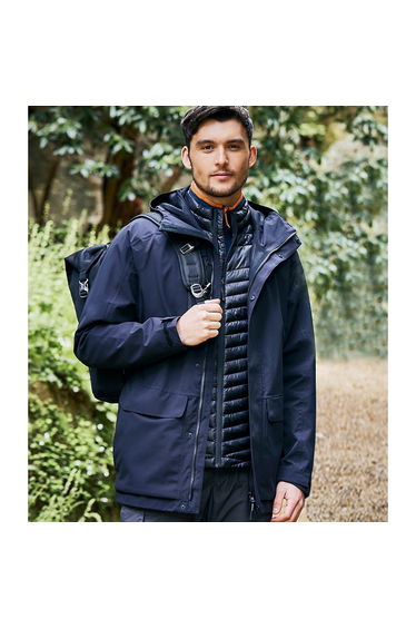Craghoppers Adult Pro Stretch Waterproof Jacket - Dark Navy