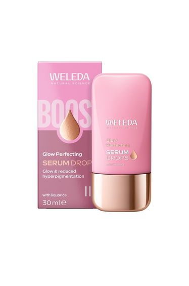 Weleda Glow Perfecting Face Serum Drops with Liquorice, Vegan 30ml