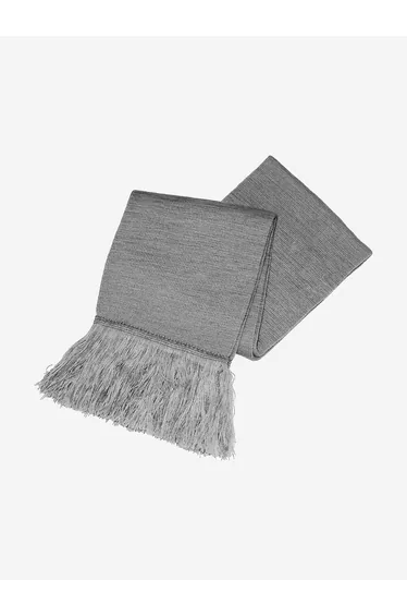 Zeco Kids School Knitted Scarf in Grey