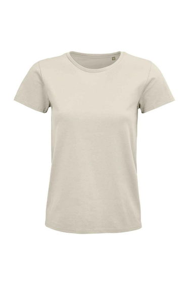 SOLS Womens/Ladies Pioneer Organic T-Shirt - Natural