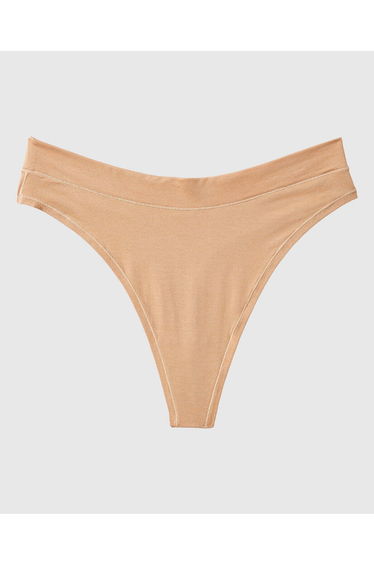 Smooth Comfort High Leg Thong Panty
